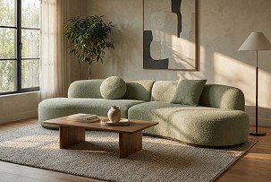 Araco Atelier Coco 4 személyes kanapé (Laurel)